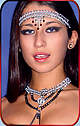 Amira chain mail headband w/Raven slave ensemble