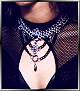 Raven Gothic necklace 
