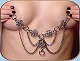 Diamond nipple chains 